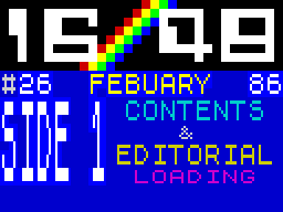 Loading screen