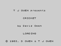 Loading screen