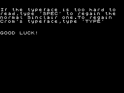 Loading screen