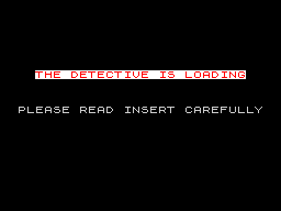 Loading screen