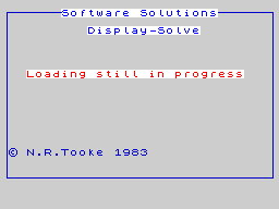 Loading screen
