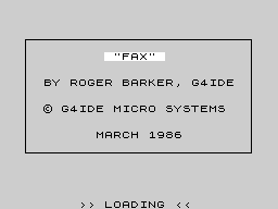 Loading screen