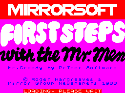 Loading screen