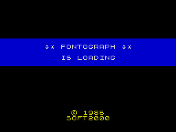 Loading screen