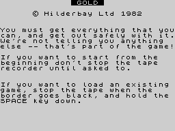 Loading screen
