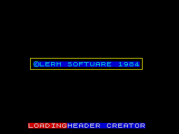 Loading screen