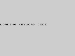Loading screen