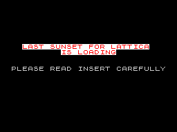 Loading screen