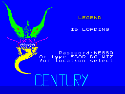 Loading screen