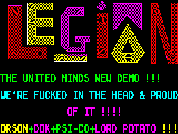 Loading screen