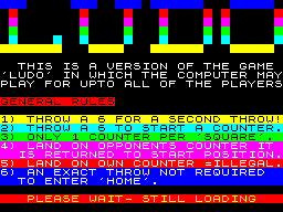 Loading screen