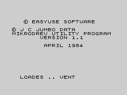 Loading screen