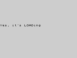 Loading screen