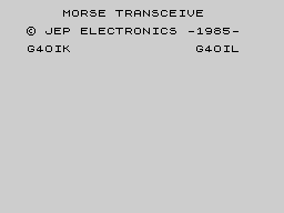 Loading screen