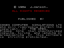 Loading screen