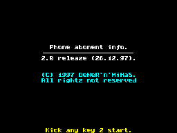 Loading screen