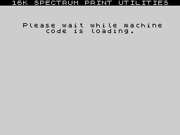 Loading screen