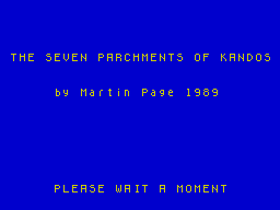 Loading screen