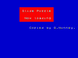 Loading screen