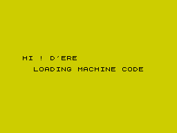 Loading screen