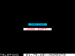 Loading screen