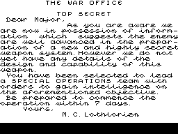 Loading screen