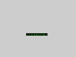 Loading screen