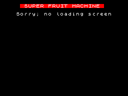 Loading screen