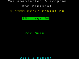 Loading screen
