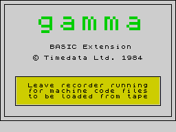 Loading screen
