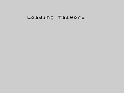 Loading screen