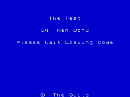 Loading screen