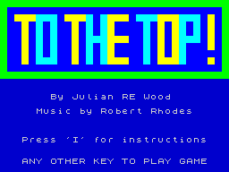 Opening screen