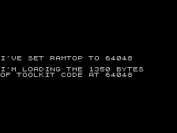 Loading screen