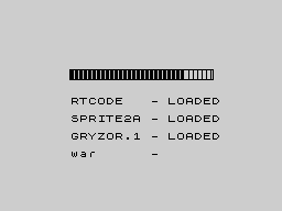 Loading screen