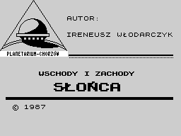 Loading screen