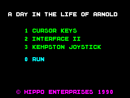 Opening screen