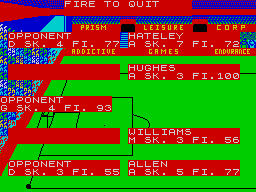Running screen