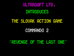 Opening screen