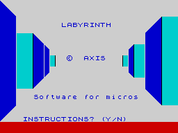 Opening screen