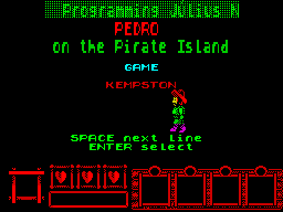 Opening screen