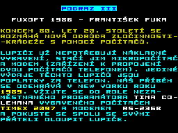 Opening screen