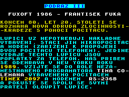 Opening screen