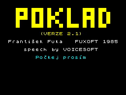 Opening screen