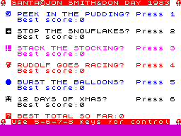 Opening screen