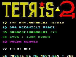 Opening screen