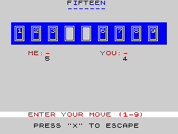 Running screen