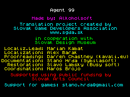 Opening screen