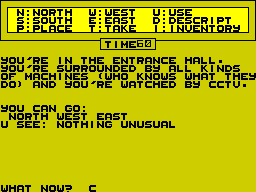 Running screen
