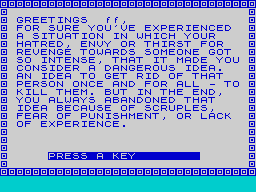 Running screen